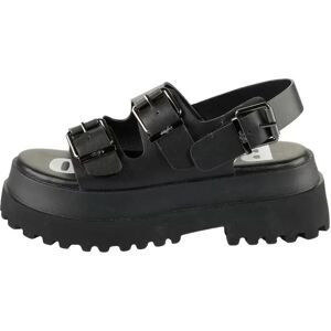 Damessandalen Buffalo Pluto Ari - Vegan Nappa Noir 41 Damessandalen Buffalo Pluto Ari - Vegan Nappa Noir 41
