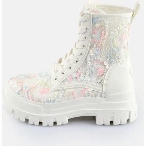 Dameslaarzen Buffalo Aspha RLD Bloom - Vegan Textile/Nappa Blanc 39 Dameslaarzen Buffalo Aspha RLD Bloom - Vegan Textile/Nappa Blanc 39