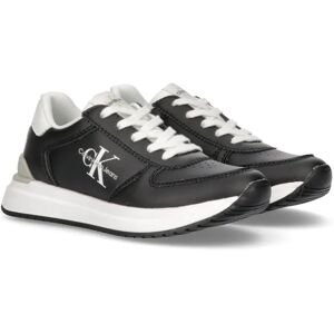 Lage sportschoenen met vetersluiting voor kinderen Calvin Klein Noir 35 Lage sportschoenen met vetersluiting voor kinderen Calvin Klein Noir 35