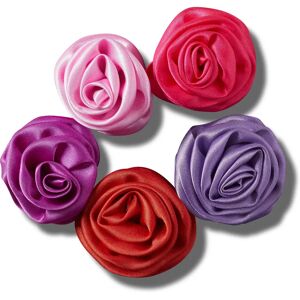 Jibbitz Crocs Dark Rosette (x5) Rose TU Jibbitz Crocs Dark Rosette (x5) Rose TU