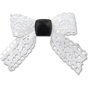 Jibbitz Crocs White Lace Bow Gris TU Jibbitz Crocs White Lace Bow Gris TU