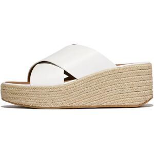 Dames espadrilles FitFlop PlatFForms Blanc 42 Dames espadrilles FitFlop PlatFForms Blanc 42