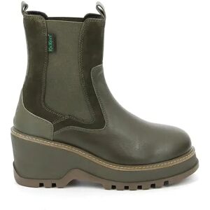 Dameslaarzen Kickers Kick Wag Vert 40 Dameslaarzen Kickers Kick Wag Vert 40