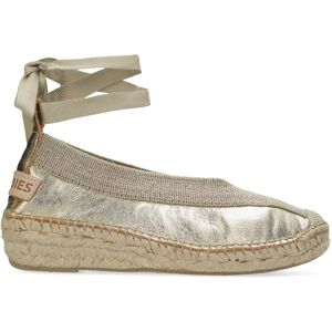 Dames espadrilles Shabbies Amsterdam Palma Kimono Argenté 36 Dames espadrilles Shabbies Amsterdam Palma Kimono Argenté 36