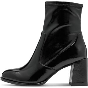 Glanzende enkellaarsjes voor dames Tamaris Essentials Blockabsatz Noir 39 Glanzende enkellaarsjes voor dames Tamaris Essentials Blockabsatz Noir 39