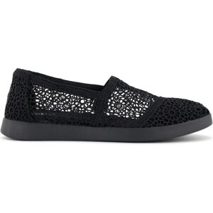 Vrouwen Crocheted Espadrilles Toms Alpargata Plus Noir 43,5 Vrouwen Crocheted Espadrilles Toms Alpargata Plus Noir 43,5