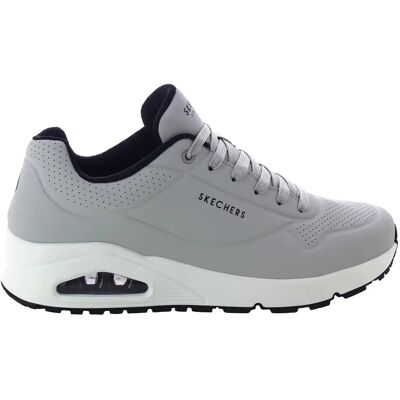 Trainers Skechers Uno Stand On Air Gris 45 Trainers Skechers Uno Stand On Air Gris 45