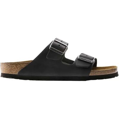 Sandalen Birkenstock Arizona Waxy Leather Noir 39 Étroit Sandalen Birkenstock Arizona Waxy Leather Noir 39 Étroit
