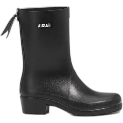 Regenlaarzen voor dames Aigle Myrica Mid Noir 38 Regenlaarzen voor dames Aigle Myrica Mid Noir 38