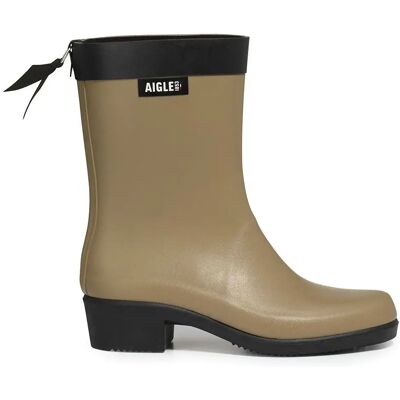 Regenlaarzen voor dames Aigle Myrica Mid Blanc 36 Regenlaarzen voor dames Aigle Myrica Mid Blanc 36
