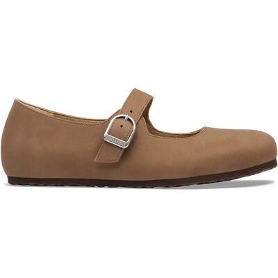 Leren ballerina's vrouw Birkenstock Santa Clarita Nubuck Marron 36 Étroit Leren ballerina's vrouw Birkenstock Santa Clarita Nubuck Marron 36 Étroit