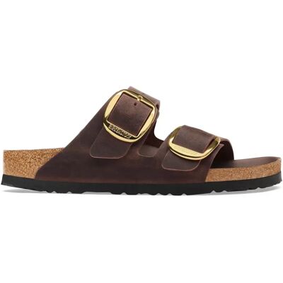 Leren sandalen voor vrouwen Birkenstock Arizona Big Buckle Oiled Marron 38 Étroit Leren sandalen voor vrouwen Birkenstock Arizona Big Buckle Oiled Marron 38 Étroit