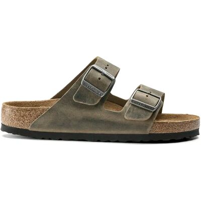 Sandalen Birkenstock Arizona Waxy Leather Vert 37 Étroit Sandalen Birkenstock Arizona Waxy Leather Vert 37 Étroit