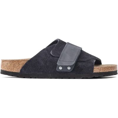 Sandalen Birkenstock Kyoto Nubuck Leather Suede Bleu 43 Sandalen Birkenstock Kyoto Nubuck Leather Suede Bleu 43