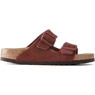 Sandalen Birkenstock Arizona BS Suede Leather Marron 42 Étroit Sandalen Birkenstock Arizona BS Suede Leather Marron 42 Étroit