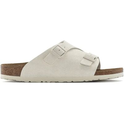 Suède leren sandalen Birkenstock Zürich Blanc 44 Suède leren sandalen Birkenstock Zürich Blanc 44