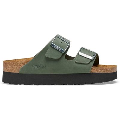Dames muiltjes Birkenstock Arizona Platform Vert 37 Étroit Dames muiltjes Birkenstock Arizona Platform Vert 37 Étroit
