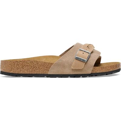 DamesSandalen Birkenstock Oita Braided Suede Leather Beige 42 Étroit DamesSandalen Birkenstock Oita Braided Suede Leather Beige 42 Étroit