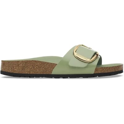 DamesSandalen Birkenstock Madrid Big Buckle Natural Leather Patent Vert 36 DamesSandalen Birkenstock Madrid Big Buckle Natural Leather Patent Vert 36
