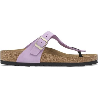 Vrouwenslippers Birkenstock Gizeh Nubuck Leather Violet 42 Vrouwenslippers Birkenstock Gizeh Nubuck Leather Violet 42