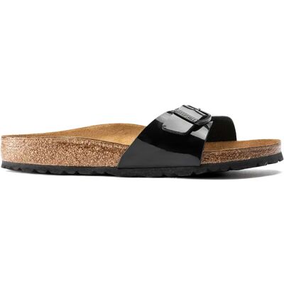Damessandalen Birkenstock Madrid Birko-Flor Patent Noir 37 Étroit Damessandalen Birkenstock Madrid Birko-Flor Patent Noir 37 Étroit
