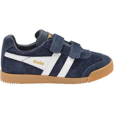 Kindertrainers Gola Harrier Velcro Bleu 28 Kindertrainers Gola Harrier Velcro Bleu 28