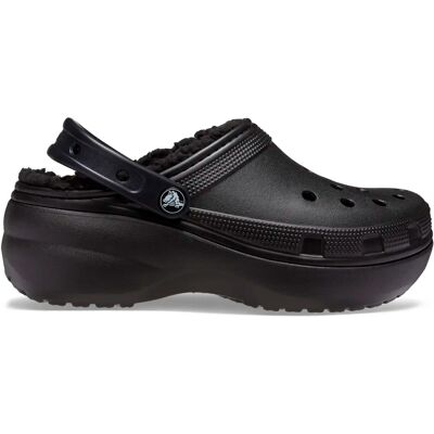 Damesklompen Crocs Classic Platform Lined Noir 37/38 Damesklompen Crocs Classic Platform Lined Noir 37/38