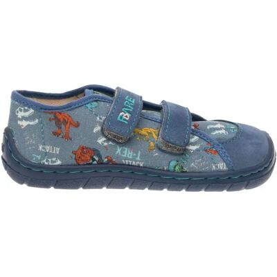 Textiel kinderschoenen Fare Bare Bleu 28 Textiel kinderschoenen Fare Bare Bleu 28