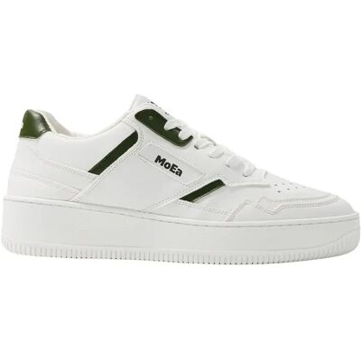 MoEa Vegan Sneakers Gen1 - Wit - Cactus - Unisex - Sneakers MoEa Vegan Sneakers Gen1 - Wit - Cactus - Unisex - Sneakers