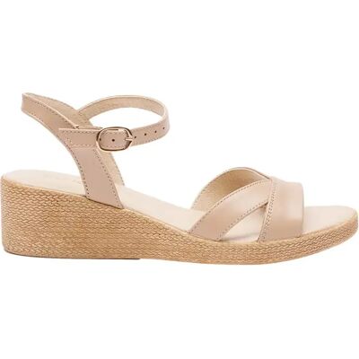 Dames sleehakken Ryłko Donna Beige 39 Dames sleehakken Ryłko Donna Beige 39