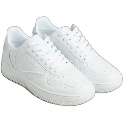 Superdry Dames Chunky Vegan Basket Trainers - Wit - Sneakers Superdry Dames Chunky Vegan Basket Trainers - Wit - Sneakers