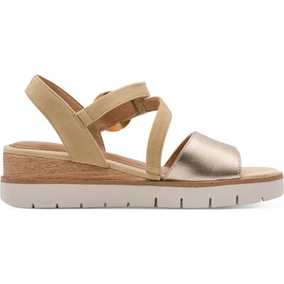 Damessandalen Tamaris 1-28232-46 Beige 36 Damessandalen Tamaris 1-28232-46 Beige 36