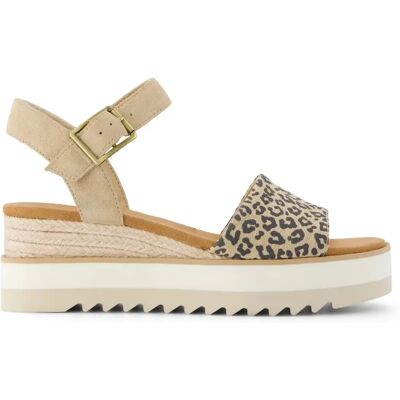 Dames sleehakken Toms Diana Beige 42 Dames sleehakken Toms Diana Beige 42
