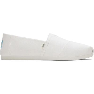Espadrilles van gerecycled katoen Toms Alpargata Blanc 44 Espadrilles van gerecycled katoen Toms Alpargata Blanc 44