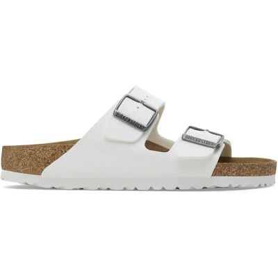 Sandalen Birkenstock Arizona Birko-Flor Wit 39 Smal Sandalen Birkenstock Arizona Birko-Flor Wit 39 Smal
