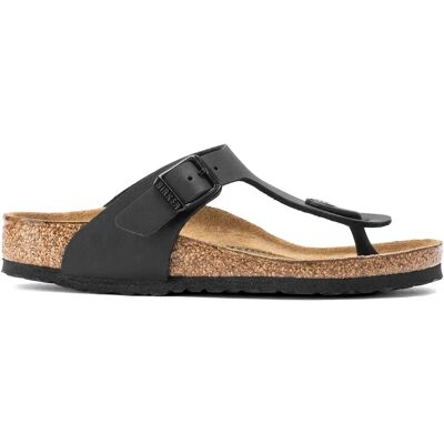 Kindersandalen Birkenstock Gizeh Birko-Flor Zwart 32 Smal Kindersandalen Birkenstock Gizeh Birko-Flor Zwart 32 Smal