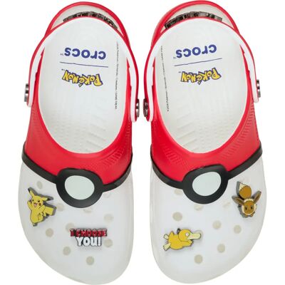 Klompen Crocs Pokemon Poke Ball Multicolore 42/43 Klompen Crocs Pokemon Poke Ball Multicolore 42/43