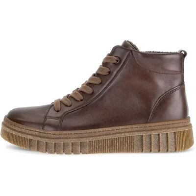 Dames sportschoenen met hoge hakken Gabor Nappa Roma Marron 35,5 Dames sportschoenen met hoge hakken Gabor Nappa Roma Marron 35,5