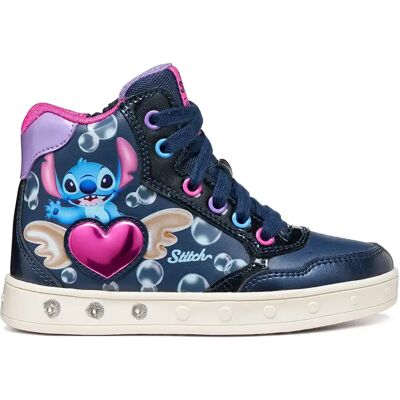 Meisjes sneakers Geox Skylin Bleu 28 Meisjes sneakers Geox Skylin Bleu 28