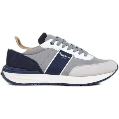 Trainers Pepe Jeans Buster Club Gris 44 Trainers Pepe Jeans Buster Club Gris 44