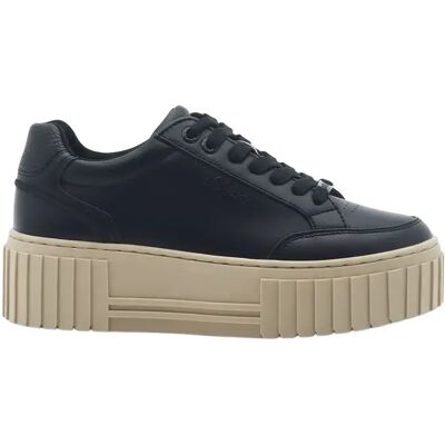 Platform Sneakers met Luipaard Detail Dames s.Oliver Noir 39 Platform Sneakers met Luipaard Detail Dames s.Oliver Noir 39