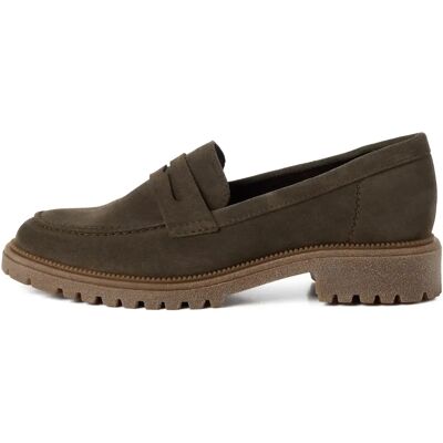 Classic Suede Moccasins Dames Tamaris Vert 39 Classic Suede Moccasins Dames Tamaris Vert 39
