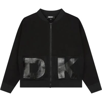 Junior Sweatshirt Dkny D60243 Noir 14 ans Junior Sweatshirt Dkny D60243 Noir 14 ans