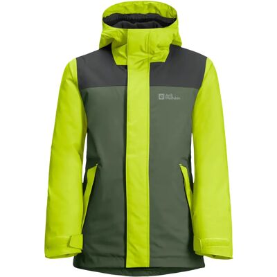 Jack Wolfskin 16094615032 Gerecyclede Groene Winterjas - Jas Jack Wolfskin 16094615032 Gerecyclede Groene Winterjas - Jas