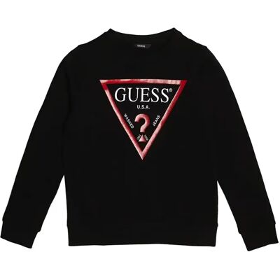Kinderfleece Guess Core Noir 10 ans Kinderfleece Guess Core Noir 10 ans