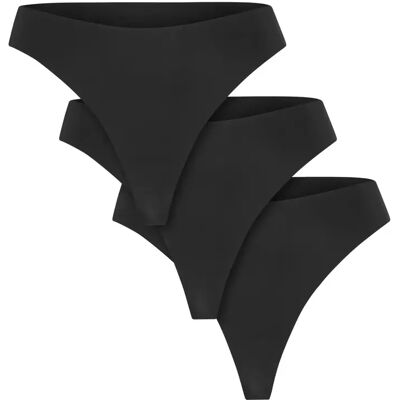 Damesslipjes Urban Classics Lasercut Tanga (x3) Noir XL Damesslipjes Urban Classics Lasercut Tanga (x3) Noir XL