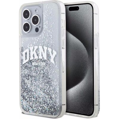 DKNY Telefoonhoesje voor iPhone 15 Pro Max Liquid Glitter - Bescherming & Chic DKNY Telefoonhoesje voor iPhone 15 Pro Max Liquid Glitter - Bescherming & Chic