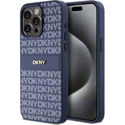 DKNY Blau Leerhoes voor iPhone 15 Pro Max - Bescherming & Stijl DKNY Blau Leerhoes voor iPhone 15 Pro Max - Bescherming & Stijl
