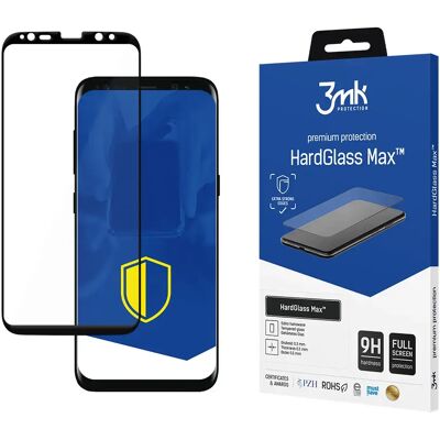Versterkt gehard glas 3MK Samsung Galaxy S8/S9 HardGlass Max™ Blanc TU Versterkt gehard glas 3MK Samsung Galaxy S8/S9 HardGlass Max™ Blanc TU