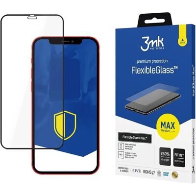 Versterkt gehard glas 3MK Apple iPhone 7 Plus BL - HardGlass Max™ Blanc TU Versterkt gehard glas 3MK Apple iPhone 7 Plus BL - HardGlass Max™ Blanc TU